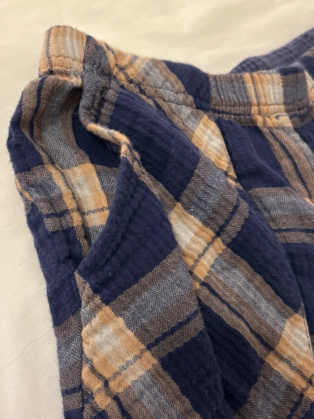 Aerie Soft Gauze Plaid Pajama Joggers